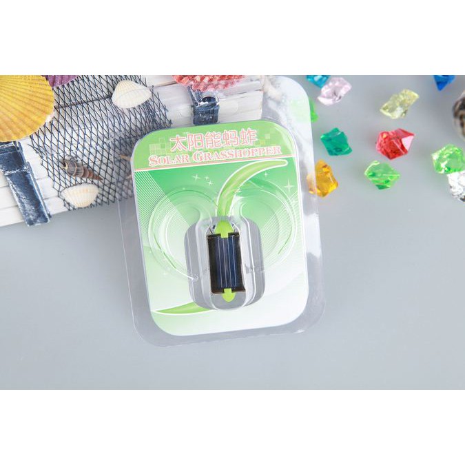 Grasshopper robot bug solar power Belalang serangga tenaga surya tanpa baterai bisa getar bergetar