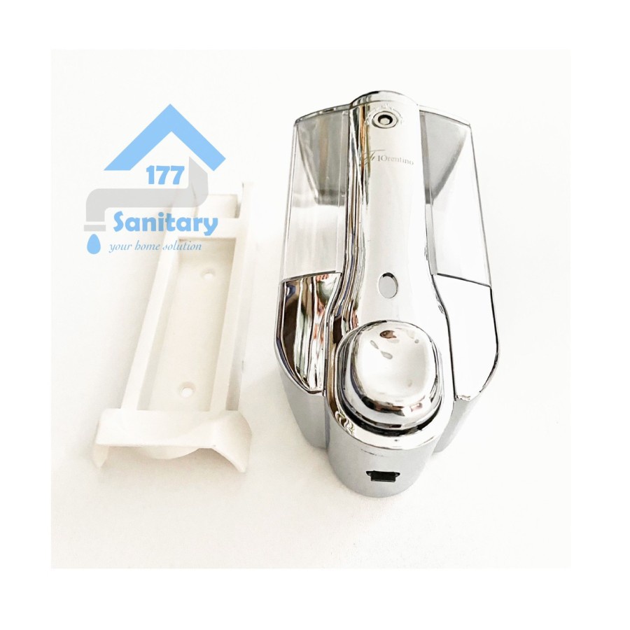 Tempat Sabun Cair Single Minimalis Fio CHROME - Soap Dispenser Sabun sanitizer Shampoo E32