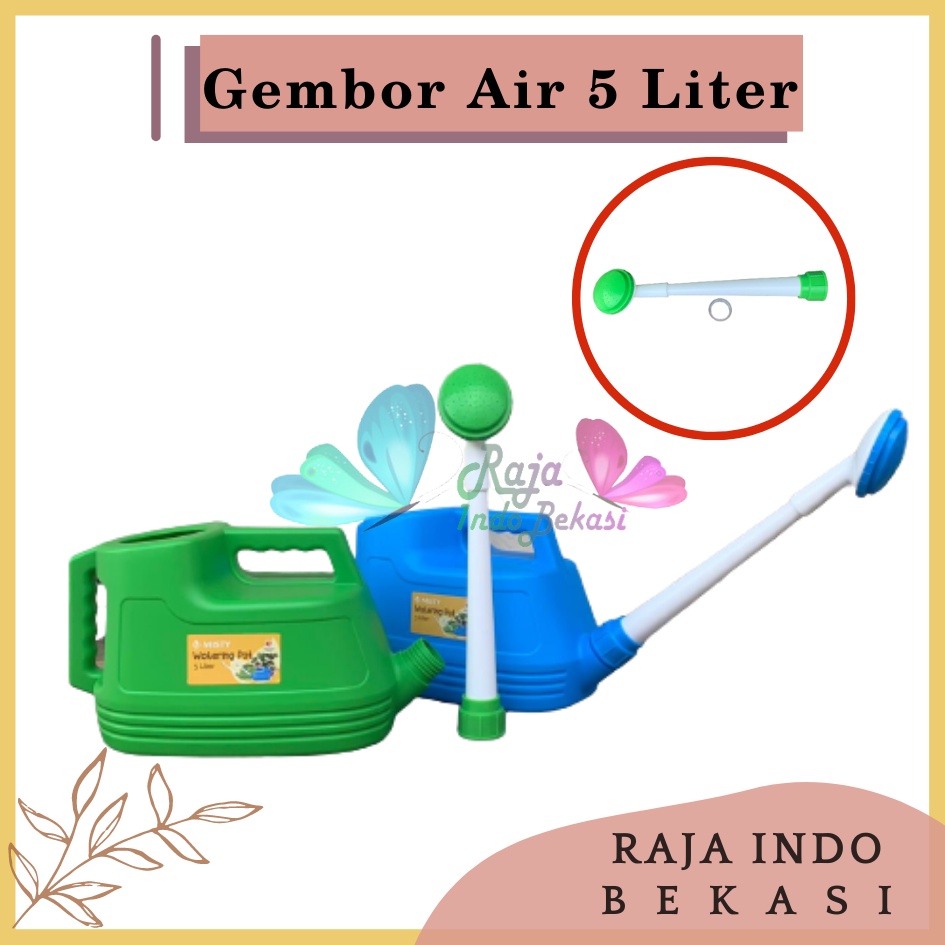 Gembor Air Ember Siraman Tanaman MISTY 5 Liter Pot Penyiram Kokoh Gembor Siram Tanaman Penyiram Tanaman Air 5 10 Liter - Gembor 5 liter Siraman Tanaman Bunga Air 5 Liter Gembor Air 5 Liter Ember Siram Bunga Alat Penyiraman Tanaman AT133