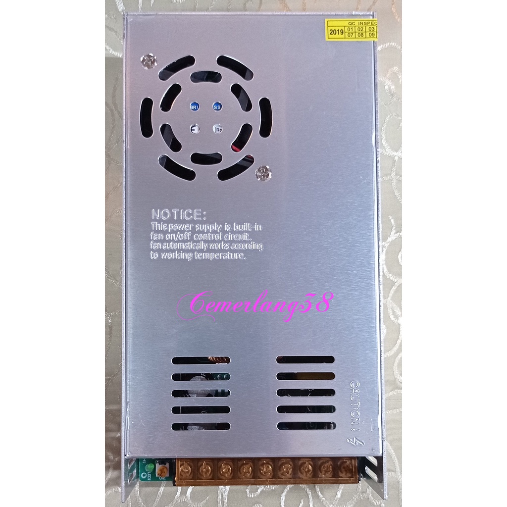 Switching Power Supply 24V 20A PII Adaptor Jaring 24 V 20 A 480 Watt AC DC PSU 24 Volt 20A