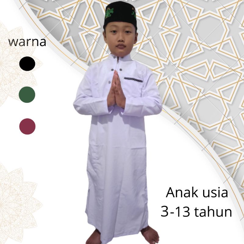 MURAH Gamis anak laki laki jubah sholat anak laki-laki- gamis Murah GAMIS PAKISTAN anak laki-laki