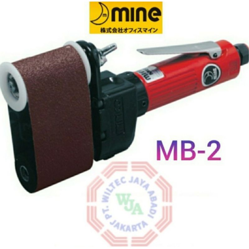 Mesin Amplas / Air Belt Sander 2" Merek MINICO MINE (Japan) MB-2