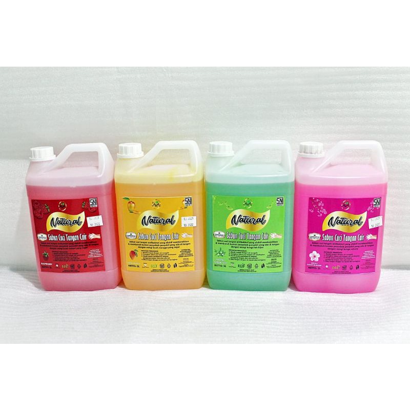 Sabun Cuci Tangan AKA NATURAL | jerigen 2LITER