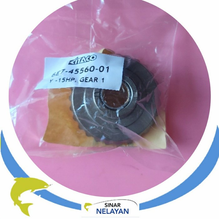 Gigi maju gear forward mesin tempel Yamaha 15pk 2tak utk kotak/kapsul