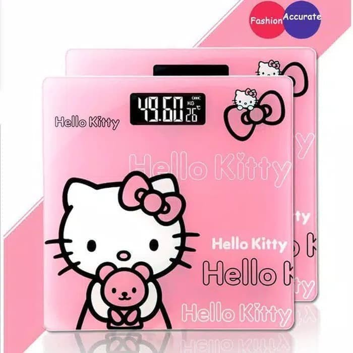 Timbangan Badan Digital Karakter Hellokitty Max 180kg