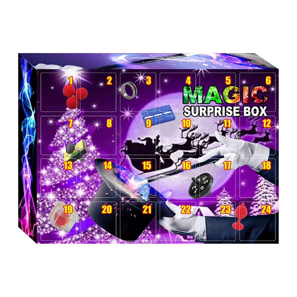 Kalender Advent Natal Dengan 24 Gali Batu Permata Mineral Untuk Edukasi Sains Rock