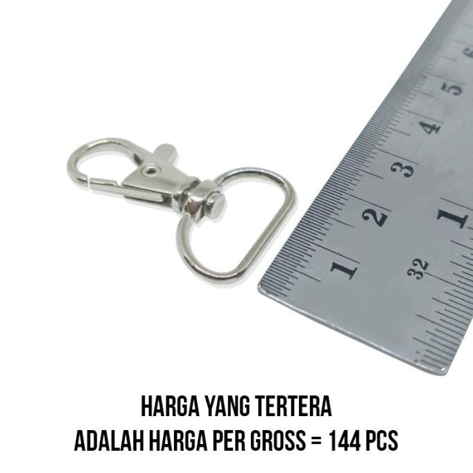 

✨ BISA COD ✨ Cantelan Pengait Besi Gantungan Tali ID Card : 1,5 Cm SPECIAL Kode 49