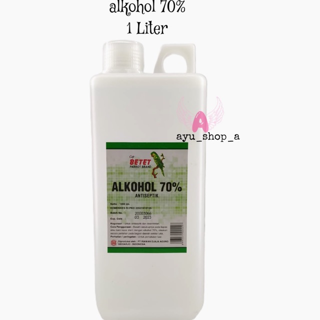 Alkohol 70% 1000Ml