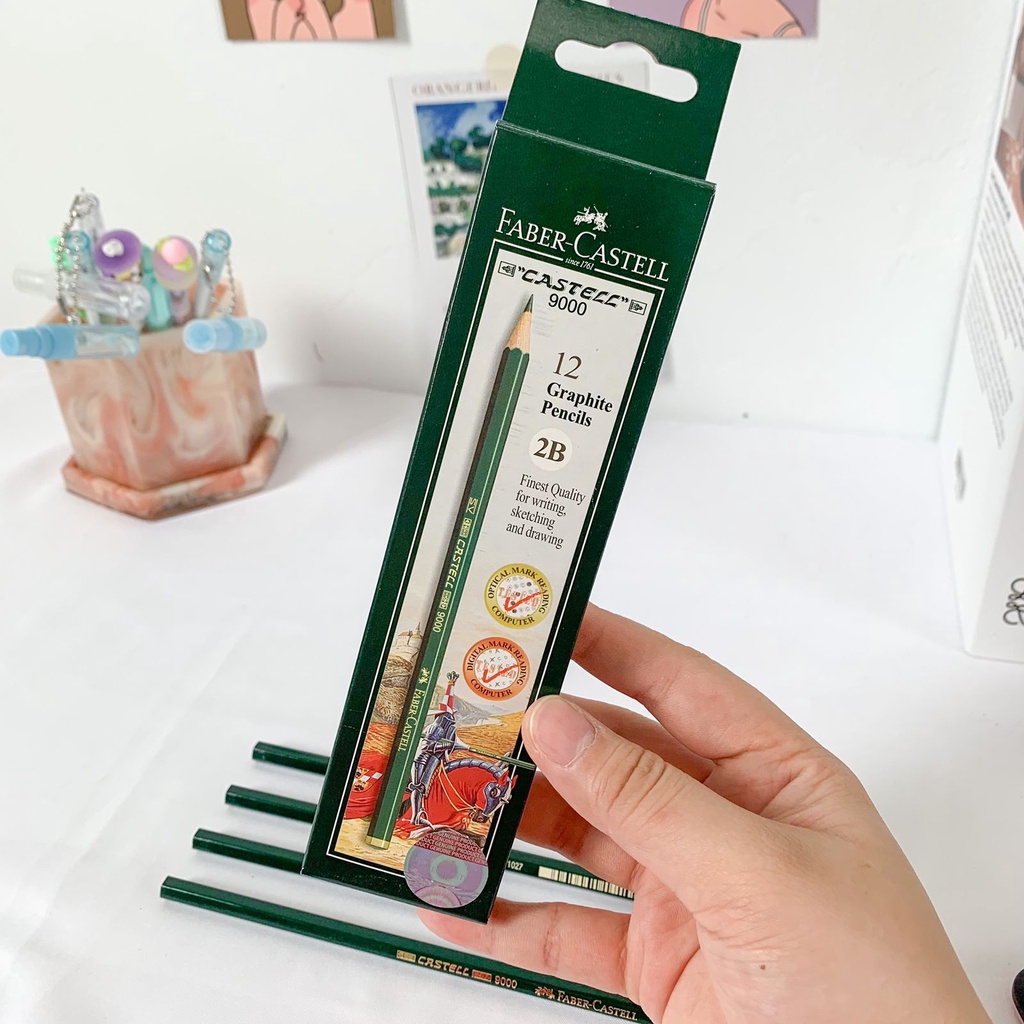 

Pensil 2B Faber Castell Graphite ORIGINAL Pensil 2B Ujian Komputer (1pcs) Alat Tulis Kantor TERMURAH COD