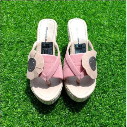 sandal wedges bunga