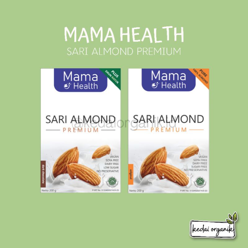 

Mama Health Sari Almond Coklat / Mama Health Sari Almond Original