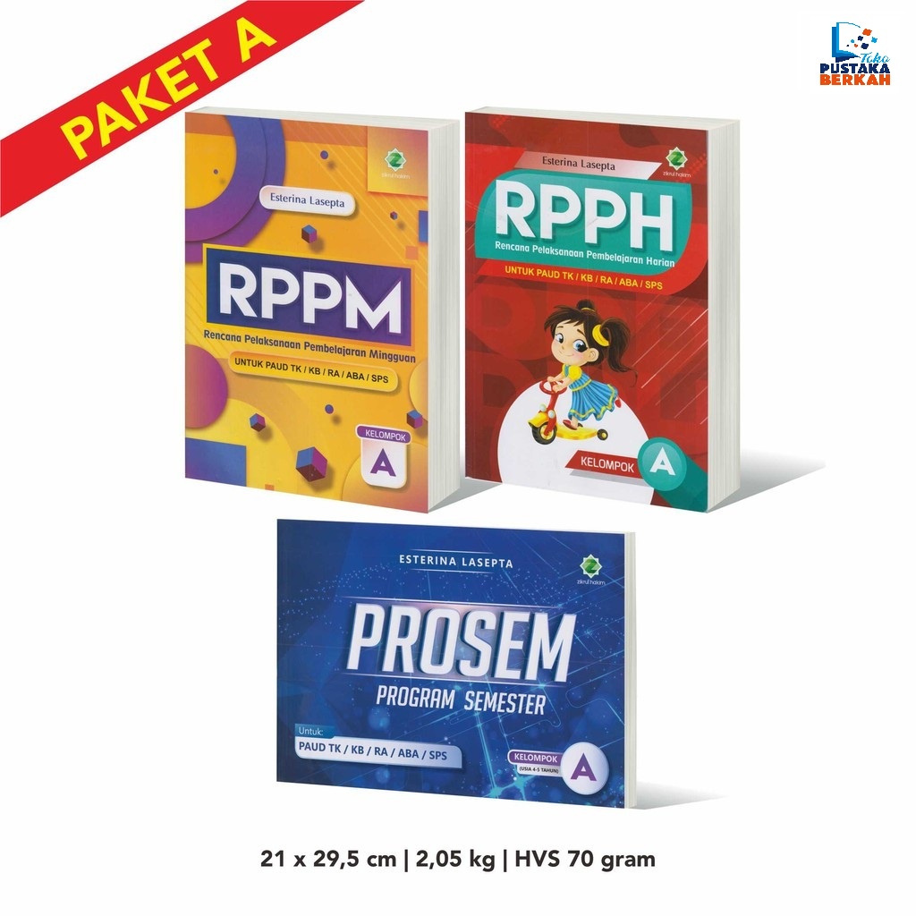 Buku Panduan Guru | RPPH - RPPM -PROSEM | Buku Panduan Guru TK/Paud - TK A