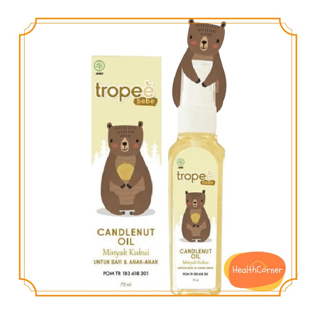 Tropee Bebe Candlenut Oil 100ml - Minyak Kemiri