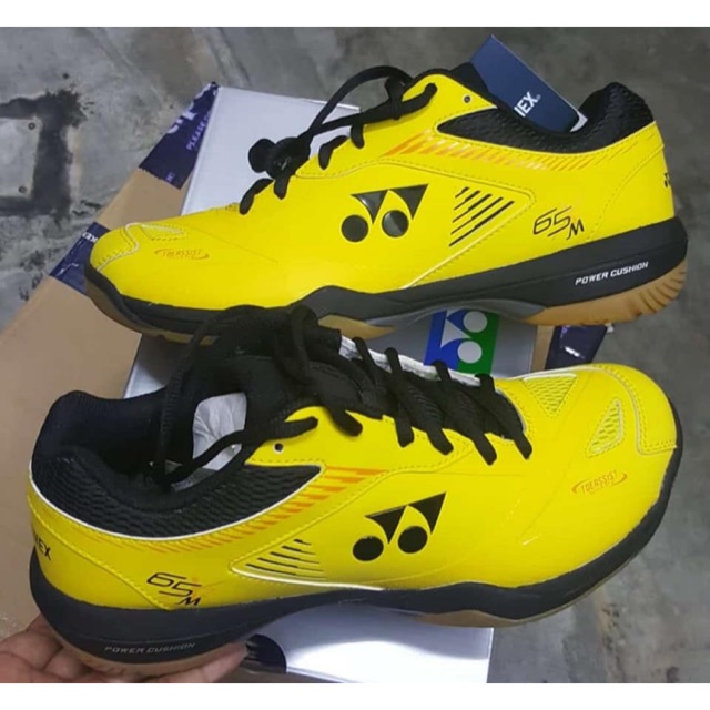 Sepatu Badminton Yonex Shb 65 X2 / Shb 65 x men 2 Yellow Original