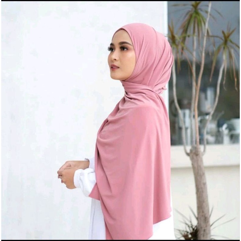 pashmina instan jersey/pashmina jersey/pashmina instan