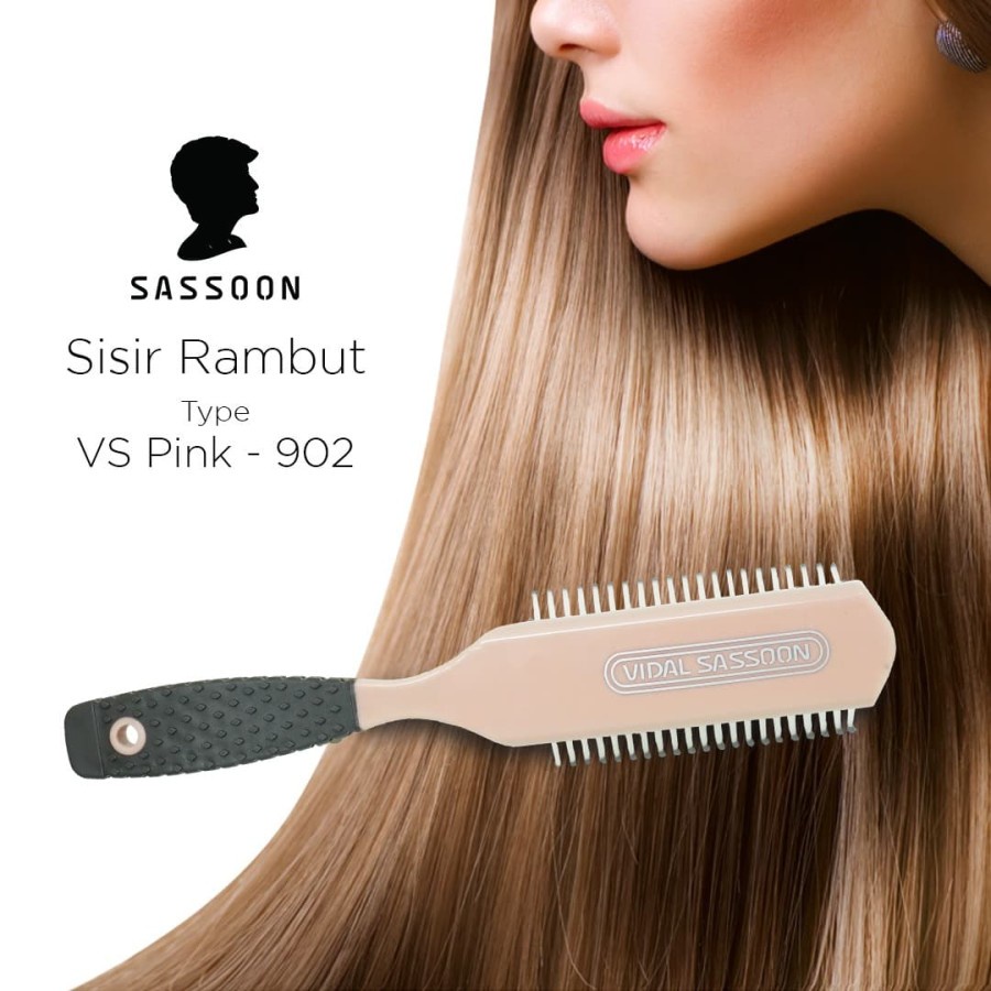 Bagus Sisir Rambut Wanita Pria Vidal Sassoon Tipe 902