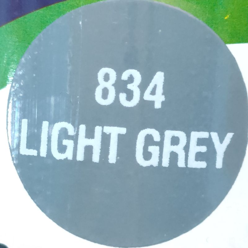 Pilok Pilox Cat Diton Light Grey 834 Abu Abu Cerah 300cc Pilok Diton Pilox Diton Cat Diton 300cc