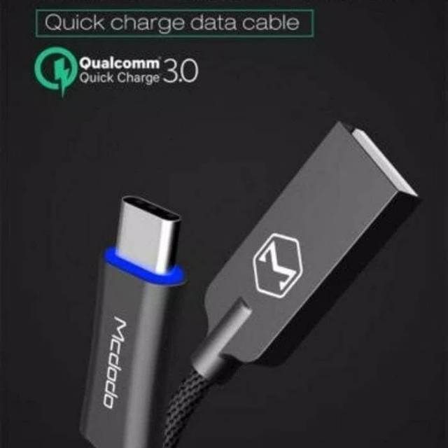 Mcdodo Data Cable Type C Kabel Data Type C Kabel Casan Type C