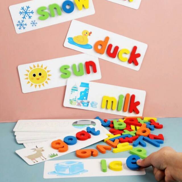 RESTOCK MAINAN EDUKASI SPELLING GAME