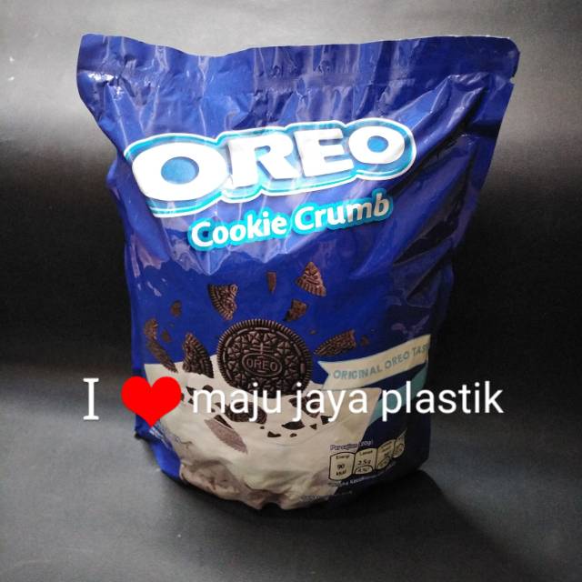 

Oreo cookie crumb, berat bersih 1kg