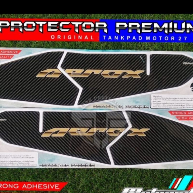 Sticker Stiker Resin Timbul Sidepad Premium Yamaha New Aerox 155 2020