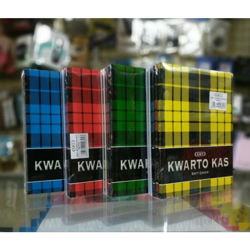 

buku kas quarto kiky 100 lembar #