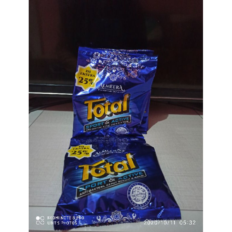 sabun cuci/ detergent bubuk merk total
