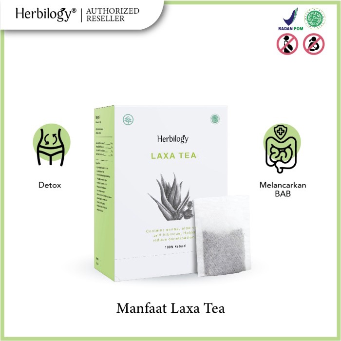 

(BISA COD) herbilogy laxa tea 20 bags