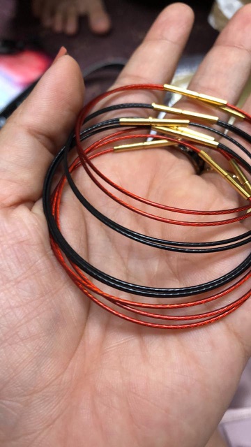 Gelang Tali Kawat 1mm Ultra Fine Tahan Air gelang water proof bahan istimewa