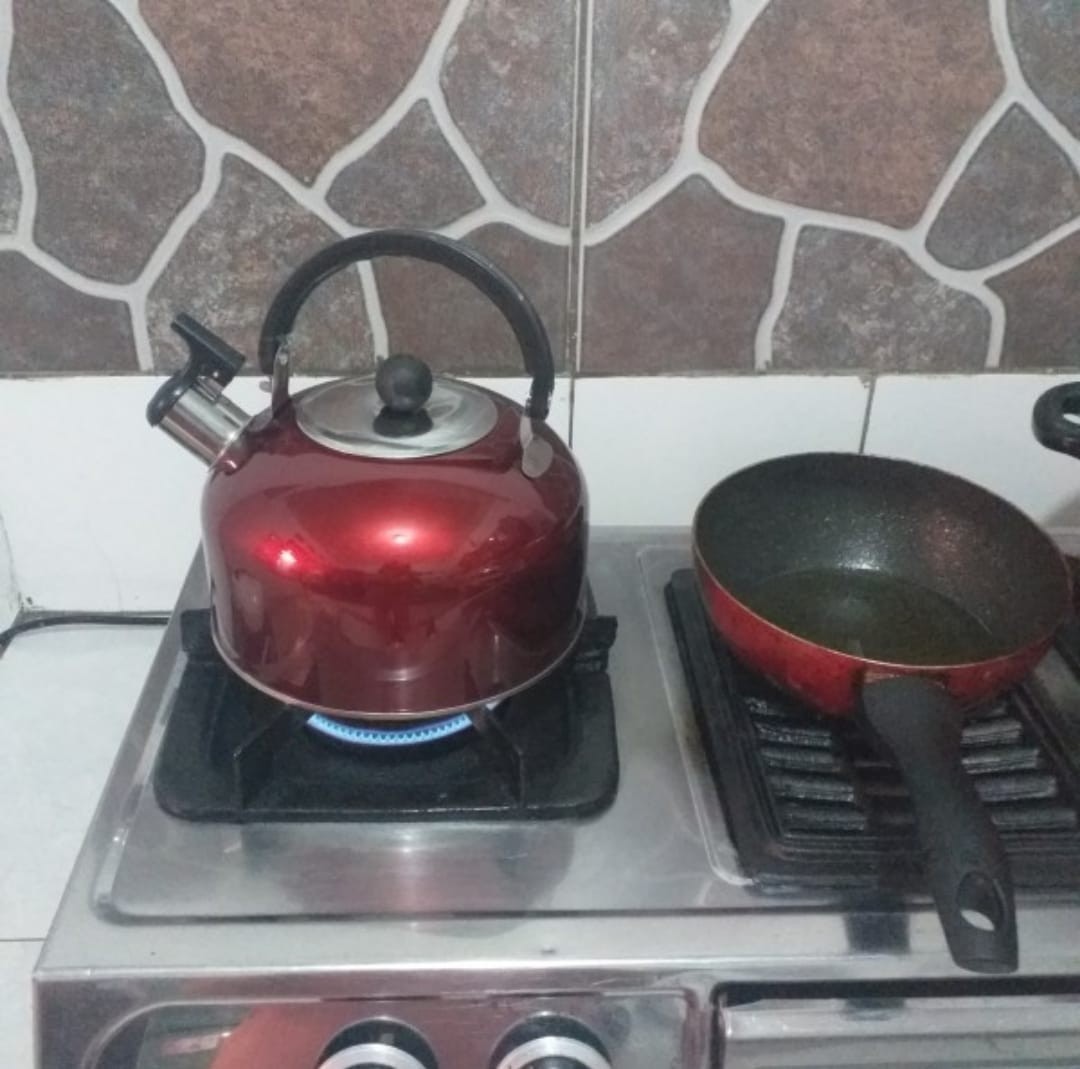 Teko Siul 3 Liter Stainless - Teko Bunyi Pemanas Air - Random Color