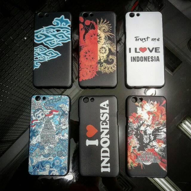 LOVE INDONESIA HARDCASE untuk tipe xiomi samsung iphone vivo oppo