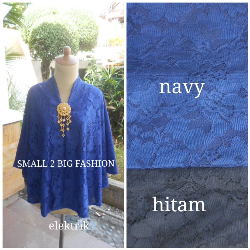 Atasan kebaya brokat jumbo / baju brukat pesta besar 2L 3L 4L / kebaya pesta modern / kebaya wisuda