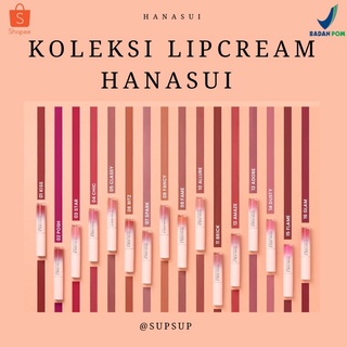 Image of [ORIGINAL] Hanasui LIPCREAM Mattedorable /&/ Hanasui BOBA EDITION /&/ Hanasui LIPTINT Tindorable