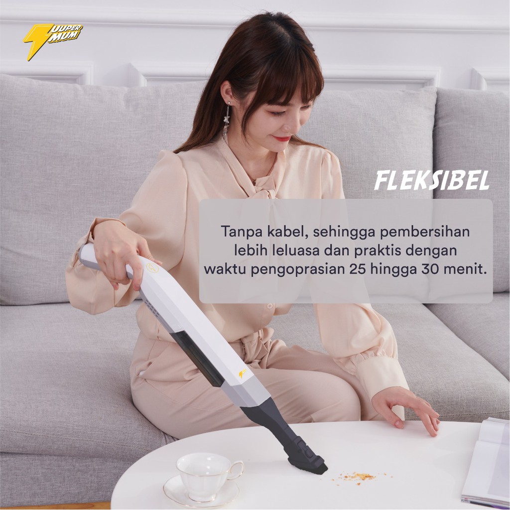 Zuupermum UV Vacuum Cleaner Zuuper Mum / Mesin Penghisap Debu Tungau Kasur / ZP01 ZP02