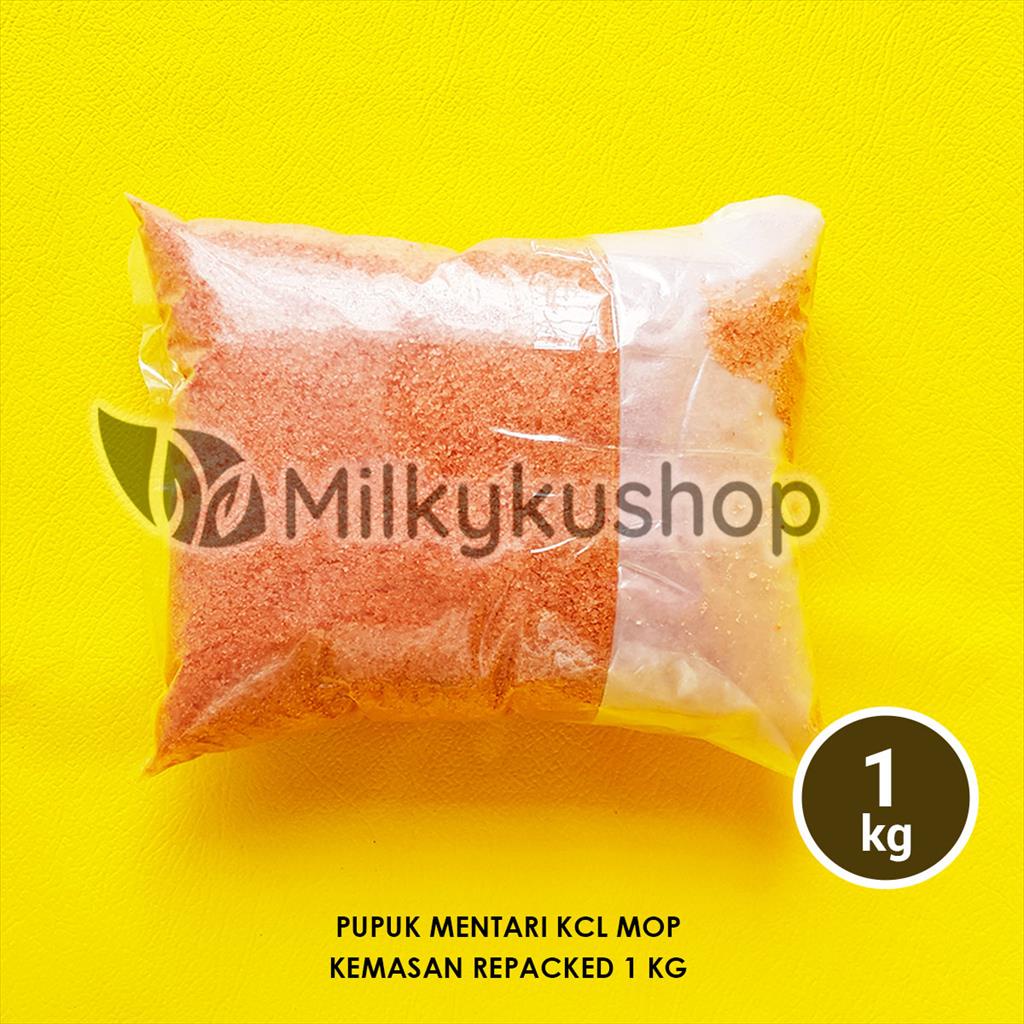 PUPUK MENTARI MOP KCL 1 KG KEMASAN REPACK