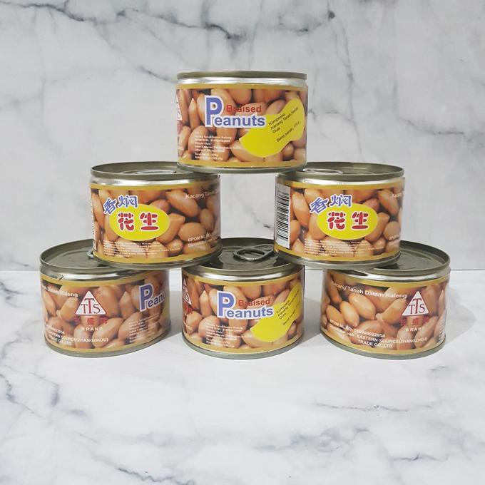 

Kacang Tanah Dalam Kaleng / Braised Peanuts Tts 170 Gr Titanium.Store1