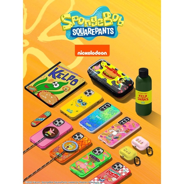 SPONGEBOB X CASETIFY SPONGEBOB SQUAREPANTS CASE CASETIFY IPHONE 13 PRO 13 MINI CASETIFY COLAB