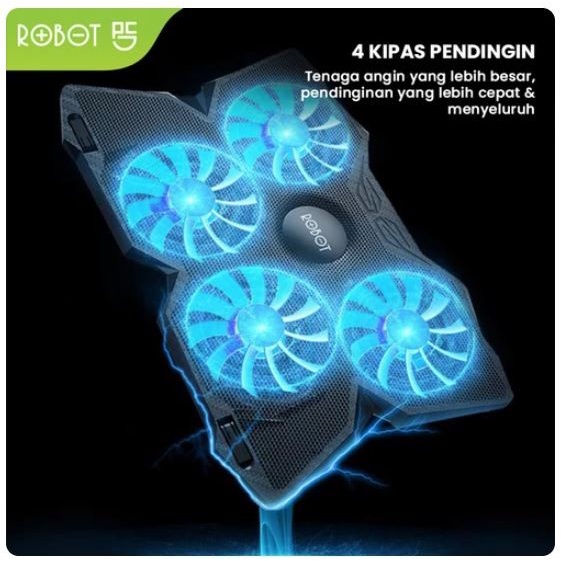 ROBOT RT-LCS02 Foor Fans Laptop Cooling