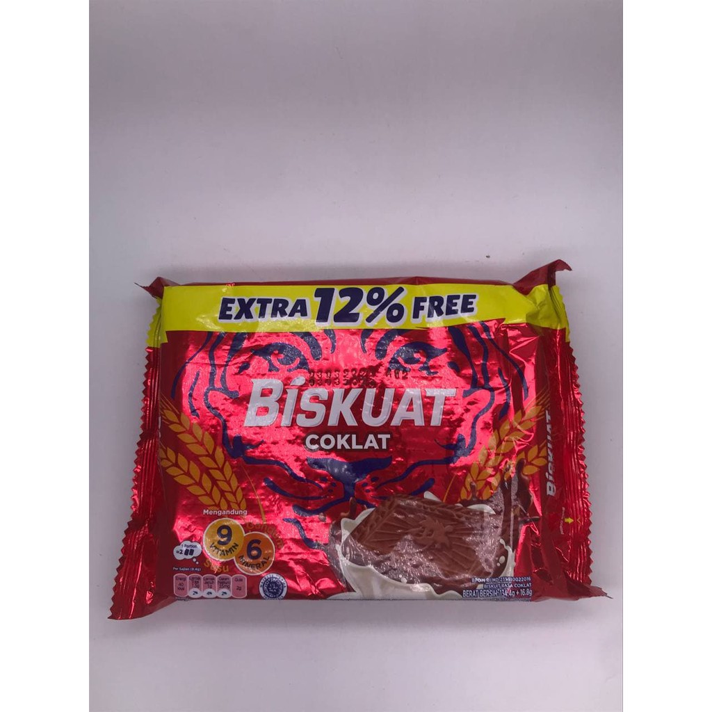 

Biskuat Coklat 134.4g extra 12%