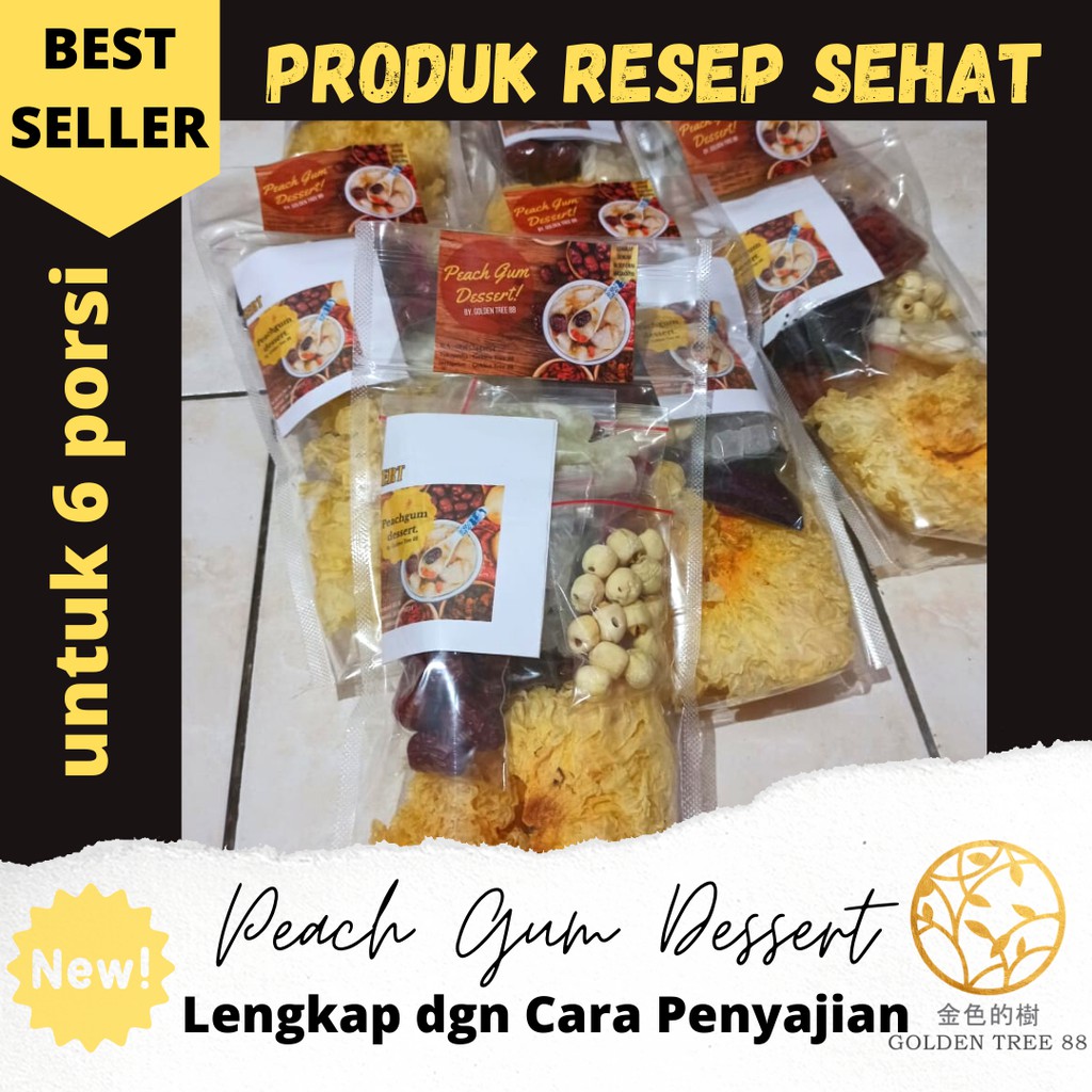 

Terlaris! Paket Peach Gum Pum 6 Porsi Peachgum Viral Sehat