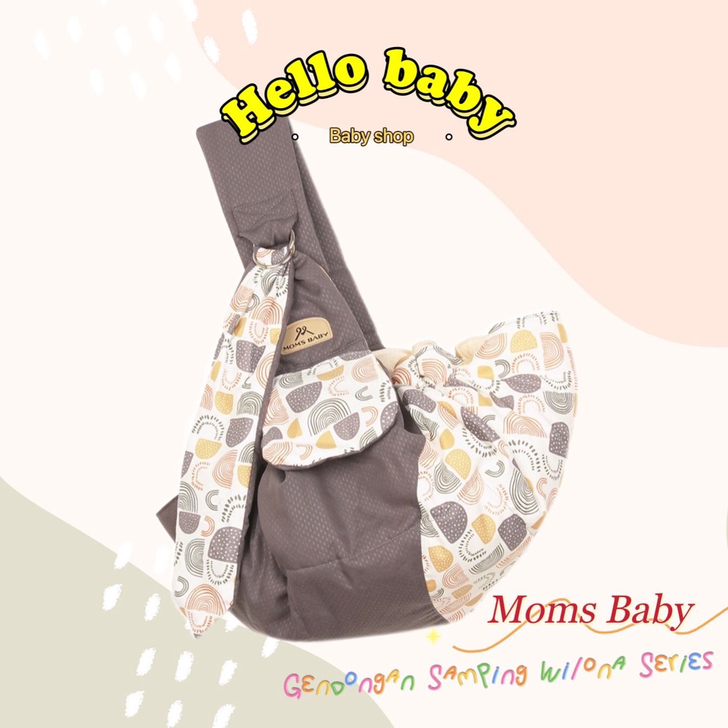 Moms Baby Gendongan Samping Wilona Series - MBG1019