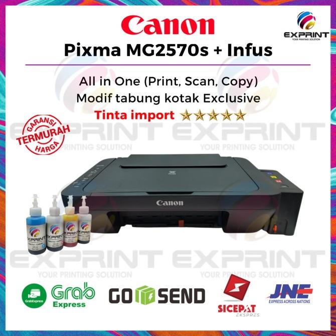 

Printer Canon Pixma MG2570s All in one + Infus Tabung Box