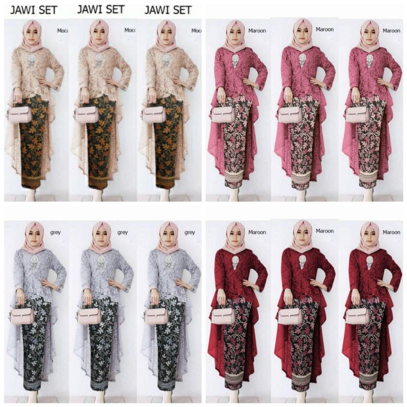 set jawi kebaya
