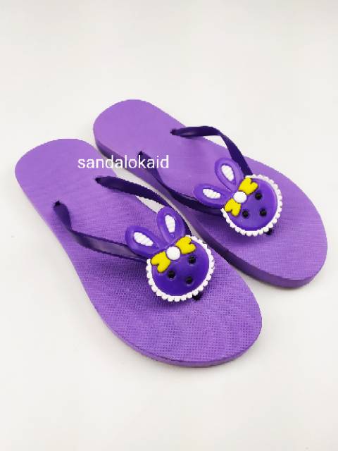 Sandal Kartun Kelinci | Sendal Rabbit Wanita Cartoon