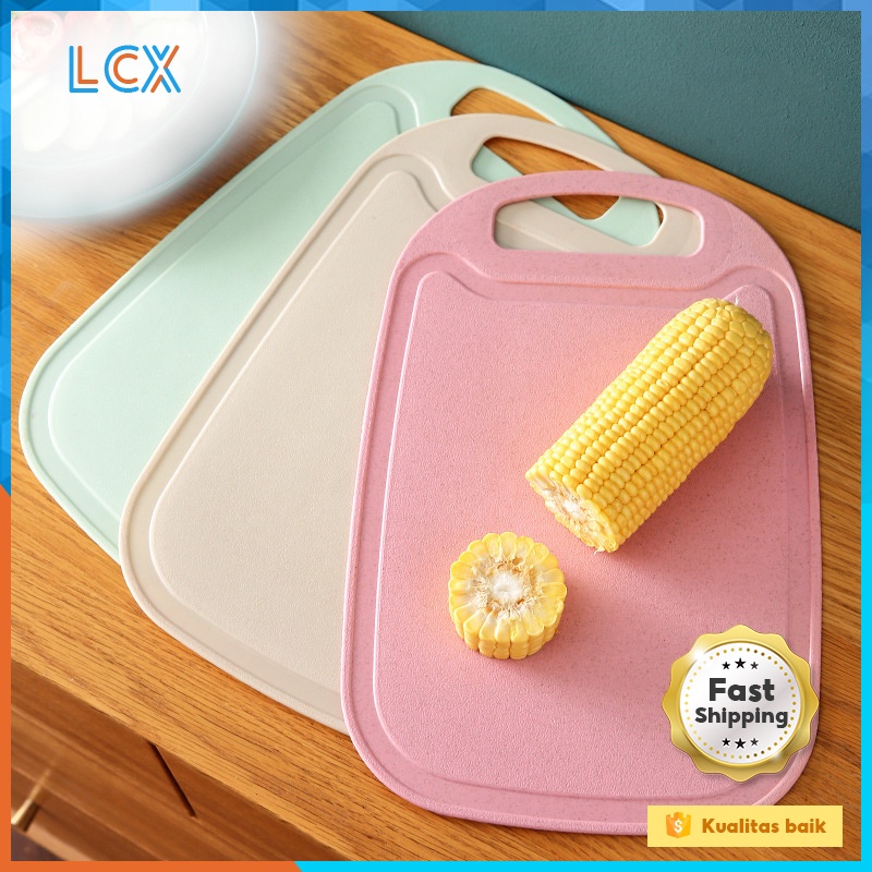 LCX Sayur Antislip Talenan Buah Bahan PP Food Grade - 21x32.7cm/VS-24