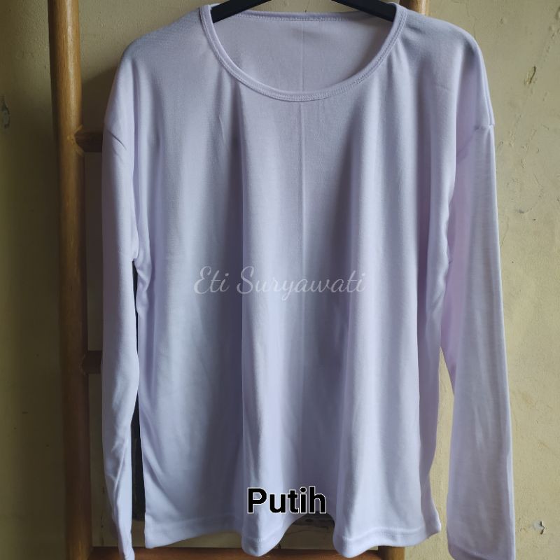 [BISA COD] Manset Kaos Soft Spandex Super size Jumbo Xxxl-Putih