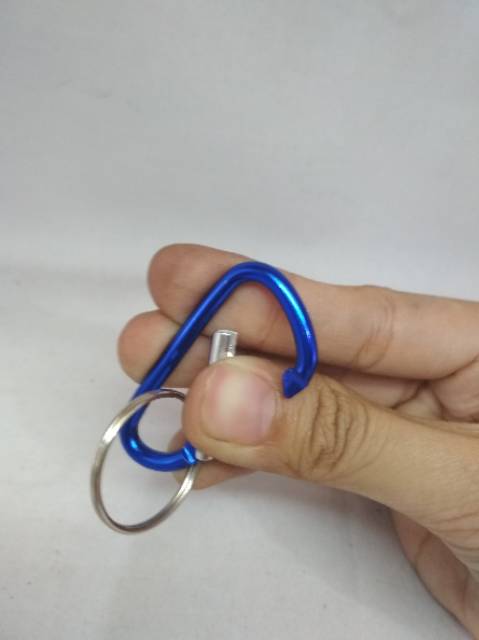 Ganci Gatungan Kunci Carabiner Mini Key chain Motor warna random