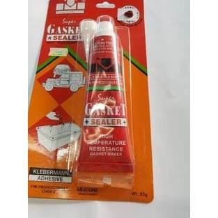 

KLEBERMANN SUPER GASKET SEALER LEM MERAH ANTI BOCOR 85 GRAM ANTI PANAS