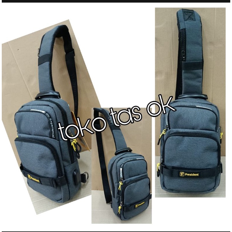 tas selempang atau sling bag president president 89071-26