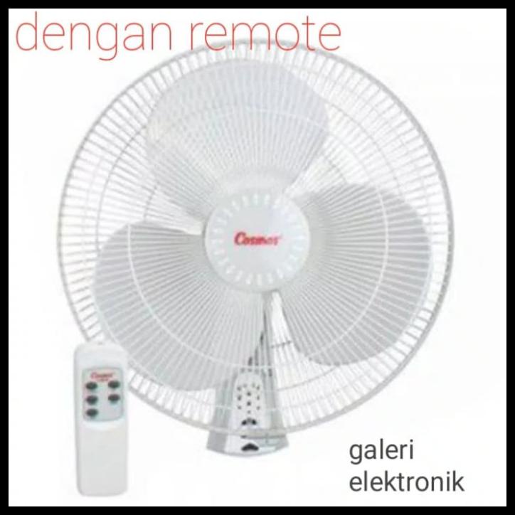 kipas angin dinding/gantung remote 16in cosmos